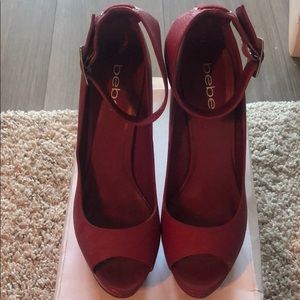 Bebe Red Stilettos 👠
